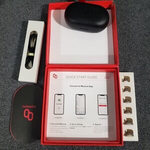 Mymanu CLIK S Translation Earbuds Unisex OS Black Wireless Bluetooth MyJuno App